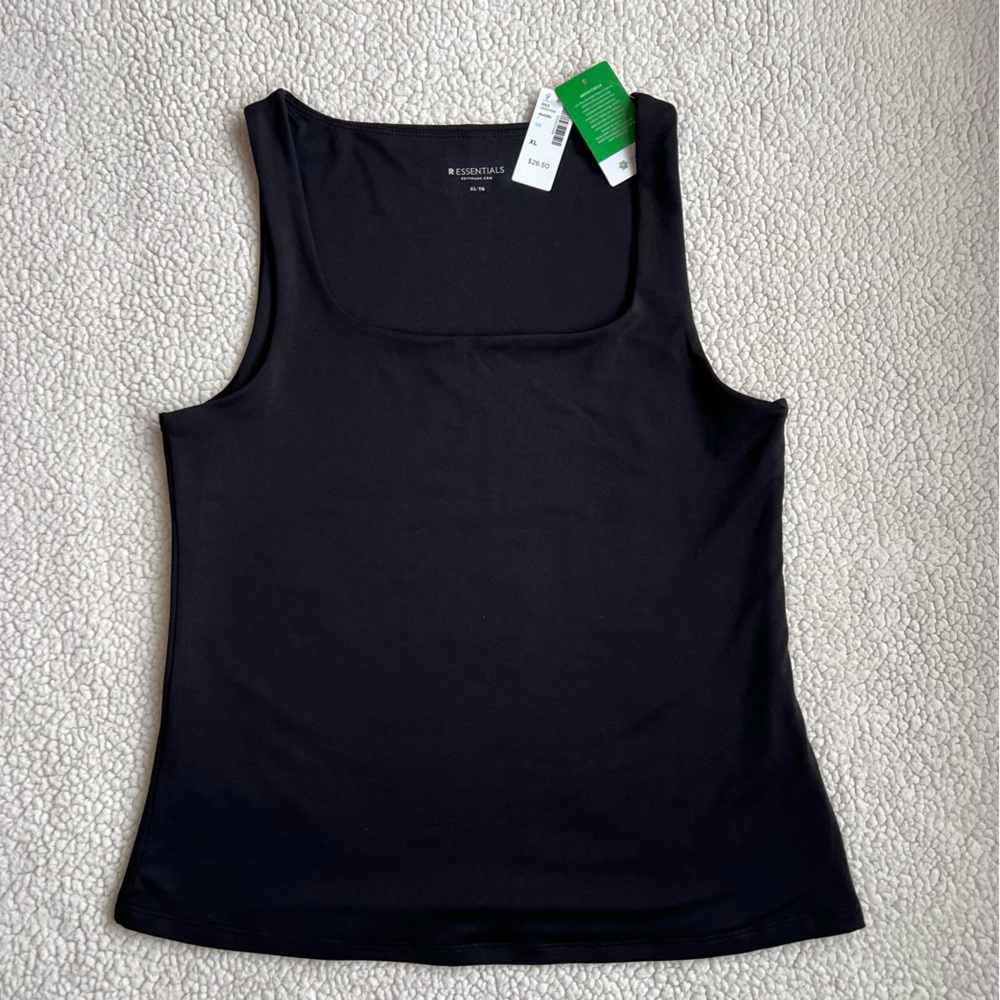 New Reitmans Essentials Double Layer Sculpting Tank - Picture 9 of 9